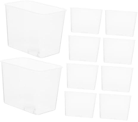 Transparenter Messbecher aus Kunststoff 10 Stück für Reis, Präzise