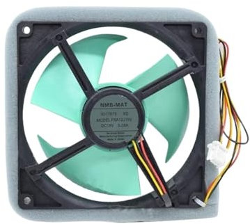 GESXNPBN Motor De Ventilador De Condensador De Refrigerador FBA12J15V (15 V, 0,28 A), 120 X 120 X 25 Mm, 3 Cables, Compatible con Haier Y Midea.