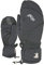 Level Damen Fausthandschuhe Bliss Mummies Mitt Handschuhe, Black, 6/XXS