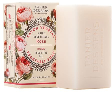 Basket des Sens 000 36 Extra-Soft Soap with Rose Essential Oil 150 g