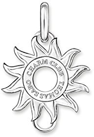 Thomas Sabo Damen Charm-Carrier Sonne Charm Club 925 Sterling Silber X0176-001-12