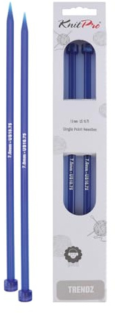 KnitPro Trendz Single Pointed Needles 14 (35cm) | 7.00mm