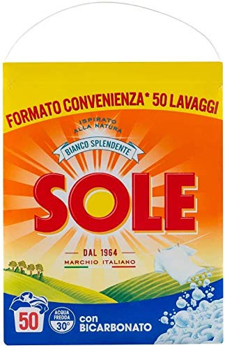 Sole Lavatrice Polvere 50 Misurini, 3250 gr