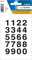 Herma Zahlen, 20x18mm, 0-9, wetterfest, Folie transp., schwarz, 2 Bl., 4136