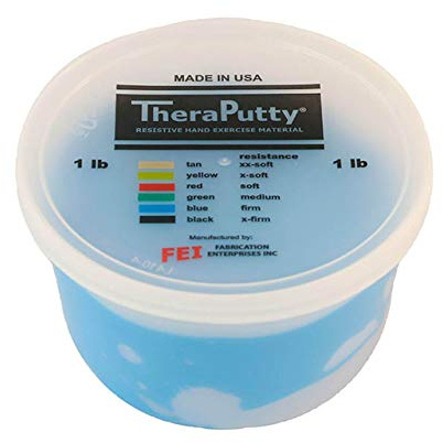 CanDo TheraPutty - Therapie-Knetmasse - 450 g - blau (schwer)