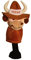 Team Golf NCAA Texas Longhorns Maskottchen Schlägerhaube, Maskottchen Golf Club Schlägerhaube, passend für die meisten übergroßen Fahrer, extra Lange Socke für Schaftschutz, offizielles Lizenzprodukt