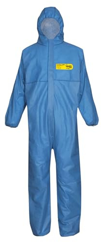 Cover Base Premium Chemieschutzoverall (SMS) SMS-3, blau/blau, Gr. L (50 Stück)