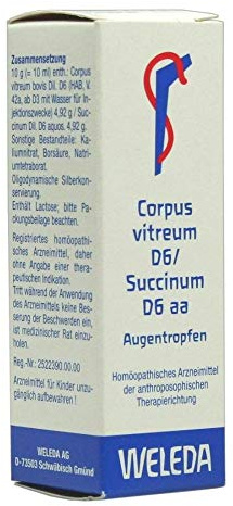 CORPUS VITREUM D 6/Succinum D 6 aa Augentropfen 10 ml