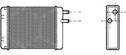 Van Wezel 02006083 Radiateur de Chauffage