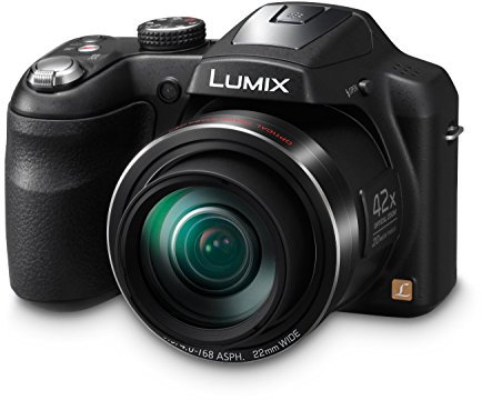 Panasonic Lumix DMC-LZ40EB-K Bridge Camera - Black (20.0MP, 42x Optical Zoom, 22mm Lens) 3 inch LCD (New for 2014)