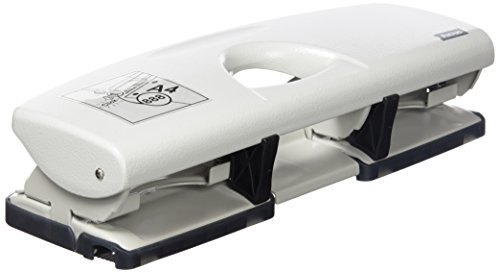 PETRUS 623359 - Taladro de oficina 4 agujeros gama PERLA modelo 72 color gris