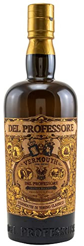 Del Professore Vermouth | CLASSICO TRADIZIONALE 1 x 0.75 l | Aus der Weinregion Piemont | Vermouth Bianco