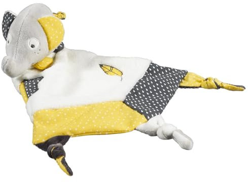 Sauthon Doudou bébé Mouchoir | Peluche bébé | Collection Babyfan | Doudou Naissance | Cadeau Naissance