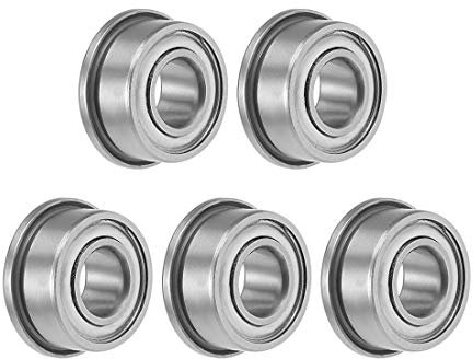 sourcing map F684 F685 F686 F688 Flanschlager, Chromstahllager F685ZZ (5 Menge)