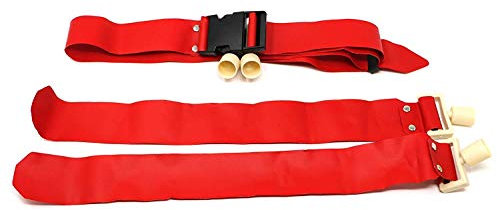 BARNETT Flag Pop Deluxe Flaggen und Gürtel, 10 Stück (1 x 2) (rot)