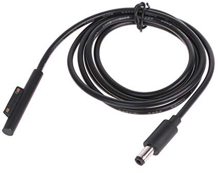 BIlinli 5.5 * 2.5mm DC Plug Chargeur Adaptateur Câble De Charge pour Microsoft Surface Pro 3 4
