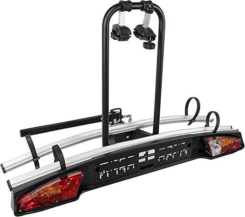 VDP Auto Fahrradträger Merak Rapid 2 – universal, abschließbarer Heckträger für 2 Fahrräder oder 2 eBikes
