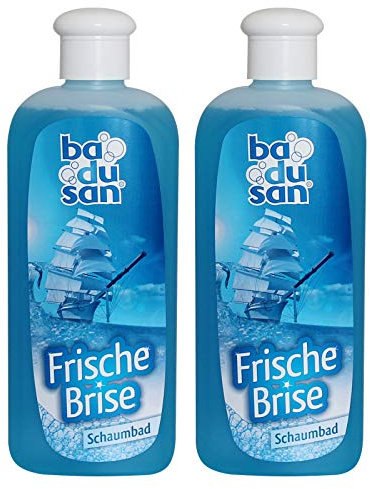 2er Pack Badusan Badezusatz Schaumbad Frische Brise 2 x 500 ml