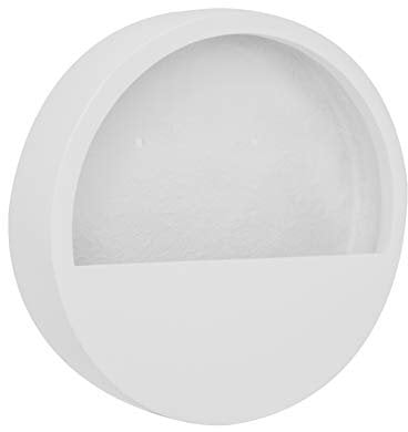 Finestgreen Hanging Wally Pflanzgefäß Matt Weiß | Wandgefäß zum bepflanzen (M Ø:50 T:7 cm, Matt Weiß)