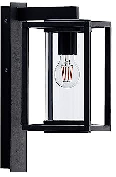 Lucande Wandlampe aussen, Aussenwandleuchte spritzwassergeschützt IP44 1x E27 max. 60W ohne Leuchtmittel Außenleuchte Wandleuchte außen