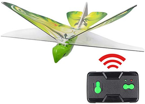 Gmuret Mini Drohne Vogelform, Elektronische Fernbedienung Vogel Spielzeug mit LED Leuchten, Fernbedienung Flugzeuge Geschenke für Kinder Anfänger