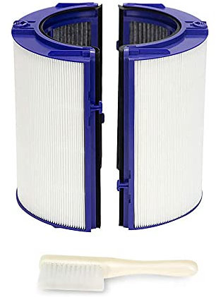 Replacement Hepa Filter Compatible with Dyson PH01 PH02 HP06 TP06 HP07 TP07 HP09 TP09 Air Purifier,True HEPA+Carbon Filter Set（2 in 1） for Dyson Pure Cool Hot Air Purifier,Compare to Part 970341-011