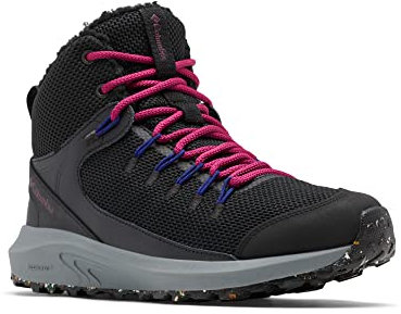 Columbia Damen Trailstorm Mid Waterproof Omni-heat Wanderstiefel, Schwarz, 39.5 EU