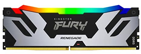 Kingston Fury Renegade Schwarz RGB 16GB 6000MT/s DDR5 CL32 DIMM Desktop Gaming Speicher - KF560C32RSA-16