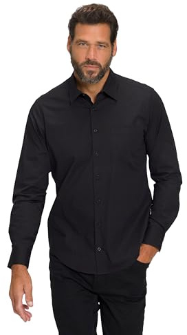 JP 1880 Herren Jp1880 Hemd, Flexnamic®, Kentkragen, Modern Basic Fit, Bis 7 XL Hemd (1er Pack)