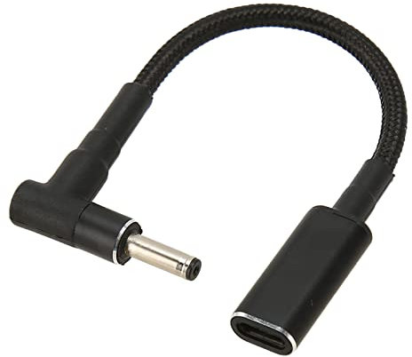 ciciglow USB C auf Slim Tip Adapter, DC 4,0 X 1,35 Mm auf 100 W Type C Power PD Ladekabel Ersatz Laptop Ladeadapter