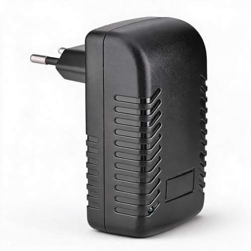 48V 0.5A PoE-Injektor, Ethernet-Adapter mit Überspannungsschutz | Power over Ethernet Injektor für IP-Kamera VoIP-Telefon drahtloser Zugangspunkt EU-Stecker