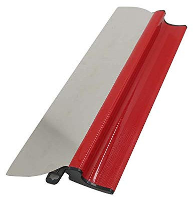 Kopinma Skimming Spatula, Plaster Skimming Blade, 40cm Smoothing Drywall Skimming Blade with Z-Shaped Handle, Flexible Smoothing Spatula for Cement and Concrete Wall Plastering Tools