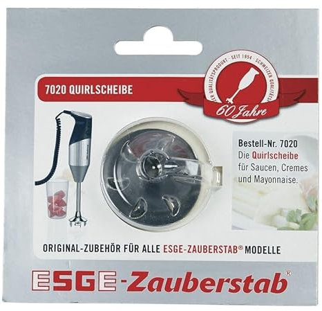 LUTH Premium Profi Parts Quirlscheibe für Stabmixer kompatibel mit Unold 7020