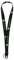 JOHN DEERE Schlüsselanhänger Schwarzes Design, Logo, Schlüsselband, Eagle-Hook