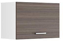 Vicco Hängeschrank R-Line, Grau, 60 cm | mit Lifttür, zur Aufbewahrung von Haushaltsutensilien und Alltagsgegenständen