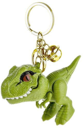 Cobee Niedlicher Dinosaurier Schlüsselanhänger, Kawaii Cartoon Dinosaurier Geschenk Beweglicher Dinosaurier Anhänger für Damen und Herren Rucksäcke Auto Schlüsselanhänge