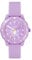 Lacoste Analog Quarzuhr für Kinder Kollektion Mini Tennis mit Lilas Silikonarmband - 2030062