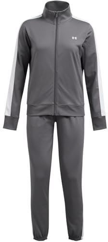 Under Armour Tricot Tracksuit-Gry Pants Damen Trainingshose grau XL