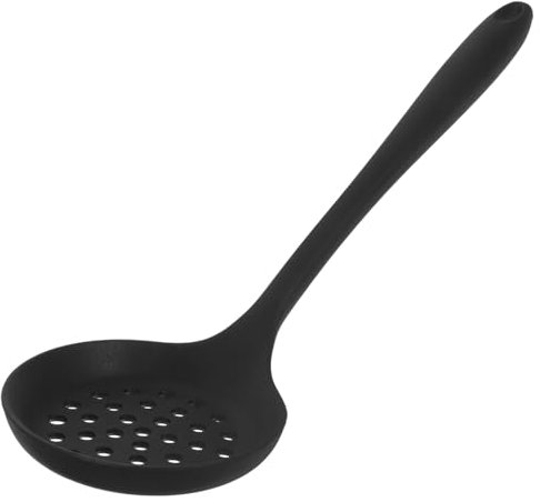 PRETYZOOM colador de silicona cucharas espumaderas ranuradas cuchara colador cucharas ranuradas para cocinar colador de cuchara colador de pasta cucharón skimmer ranurado colador de cocina