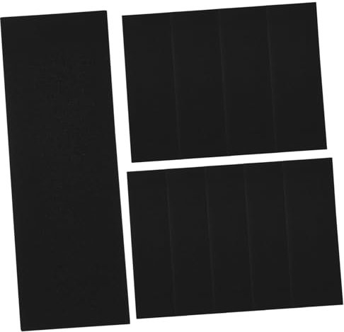 TOBBOMEY Finger Skateboard Griffband Schaumstoff 10 Stück rutschfest Mit Kleberückseite Fingerboard Zubehör Für Anti Rutsch Kontrolle Und Dämpfung