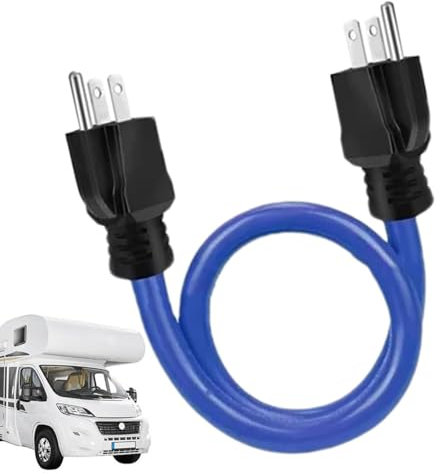 Cavo di estensione maschile a maschio, cavo esteso elettrico | Prolunga di conversione,Forniture elettriche sicure con 3 spine per l'ambiente commerciale o industriale domestico