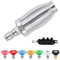 4000 PSI Stainless Turbo Nozzle for Pressure Washer, 360°Rotating Nozzle for Hot and Cold Water, 1/4 Inch Quick Connect, Orifice 3.0 with 7 Pieces Spray Nozzle Tips Kit