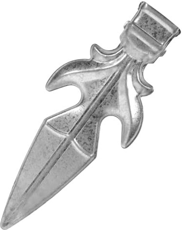 SEWOART Zaunspitze Eisen Dekorative Zaunaufsätze Wetterfeste Gartendekoration Einfache Installation für Verschiedene Zäune für Wohn und Gewerbeimmobilien