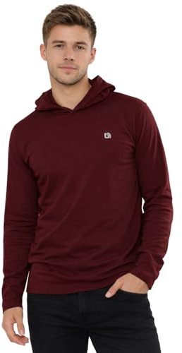 biyya® Men's Pullover Hoodie Long Sleeve Hooded for Gym & Everyday Wear S-3XL