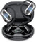 Sport Cuffie Bluetooth - 2025 Sportive Auricolari Bluetooth 5.4 con 4 HD Mics ENC Cancellazione Rumore, 50 Ore HiFi Stereo Sopra L'orecchio Cuffie Wireless con LED Display, IP7 Impermeabili - Nero