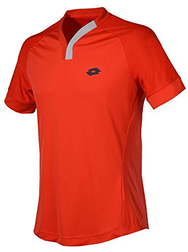 Lotto T-Shirt Carter Kurzarm, Red Warm, S