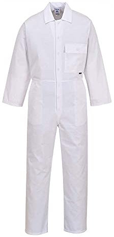 Portwest Standard Overall , Größe: XL, Farbe: Weiß, 2802WHRXL