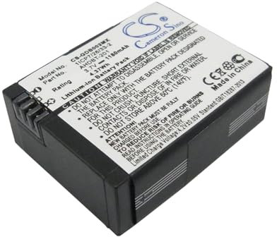 VINTRONS Replacement Battery For GOPRO Hero 3+, Hero3 Silver Edition