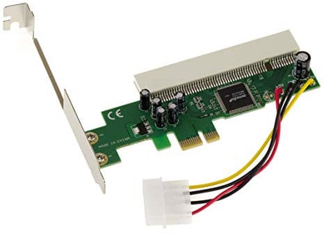 KALEA-INFORMATIQUE PCI-zu-PCI-Express-Bridge-Konverter-Adapter, um eine PCI32-Karte an einem PCIe-Anschluss mit ASMEDIA ASM1083 Chipsatz zu befestigen.