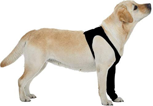 Suitical Recovery Sleeve Hund, L, Schwarz